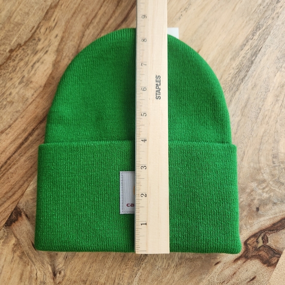 Carhartt Green Knit Cuffed Beanie Hat - Picture 10 of 10